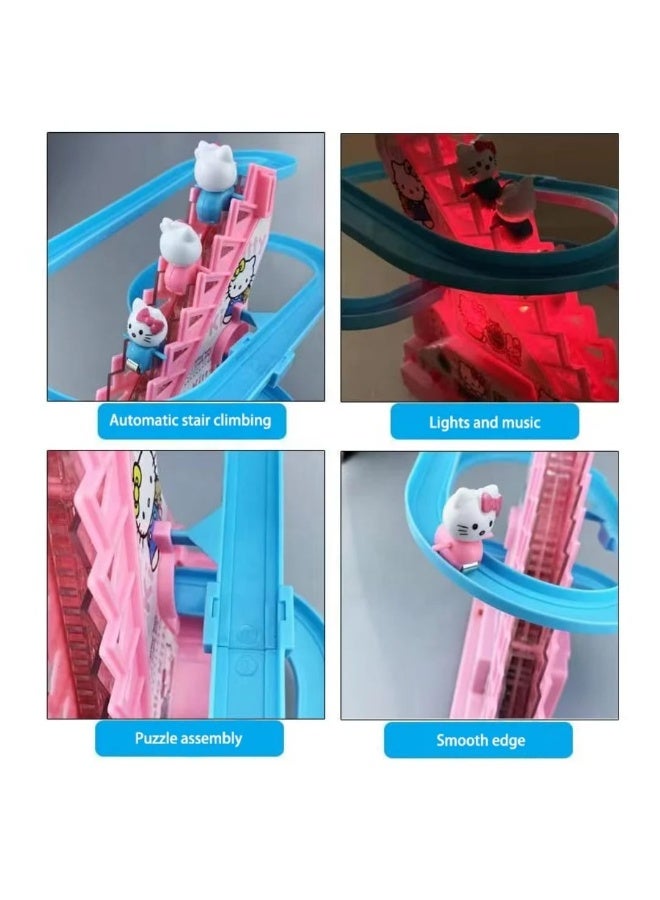 كيتي لعبة ملاهي هيرلو كيتي – 3 شخصيات – تعليمية وترفيهية للأطفال - Image 4